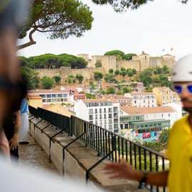 Lisbonne : visite des collines, de l'Alfama et de la Mouraria en vélo électrique