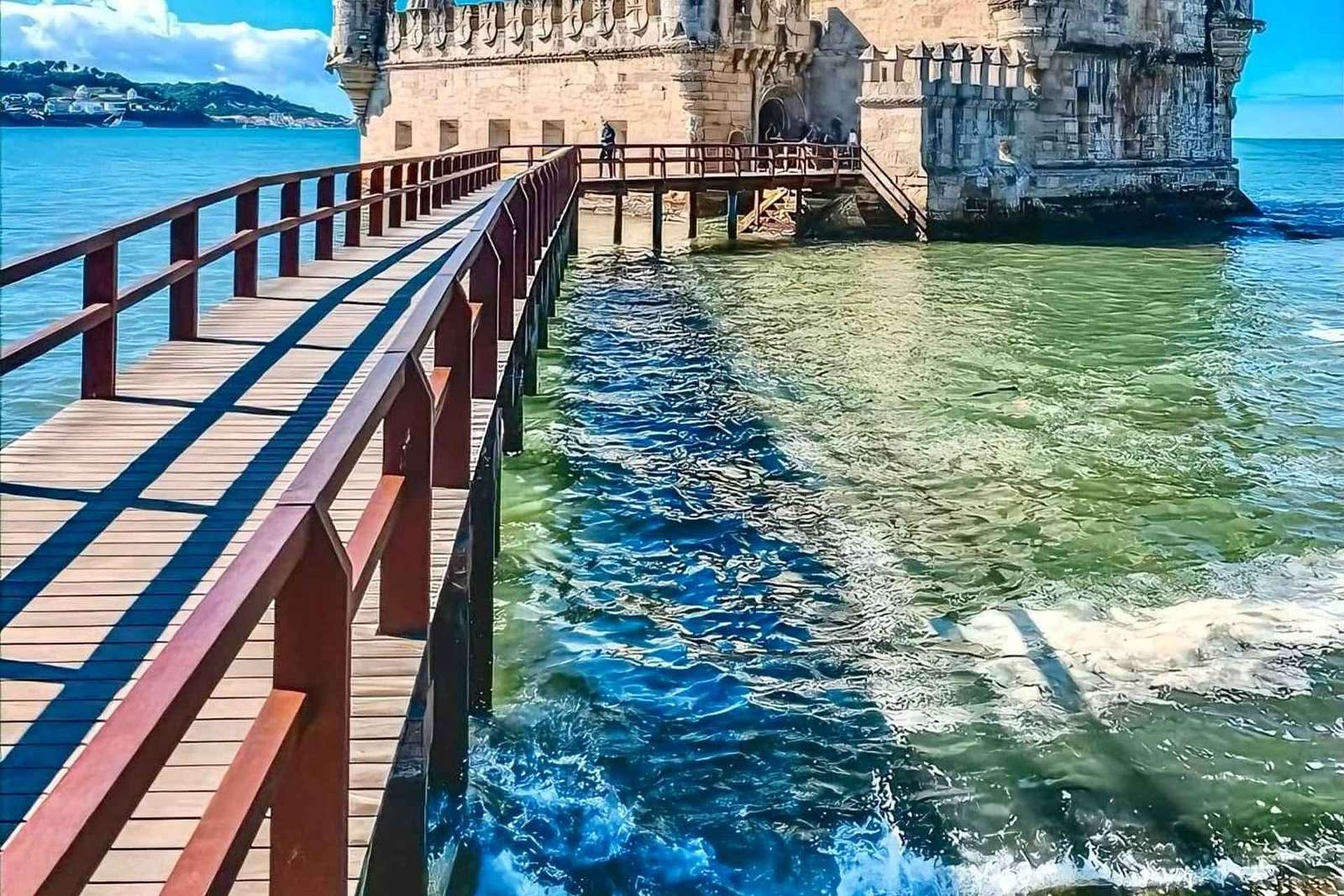 Lisbonne : visite privée de Belém en tuk-tuk avec prise en charge à l'hôtel