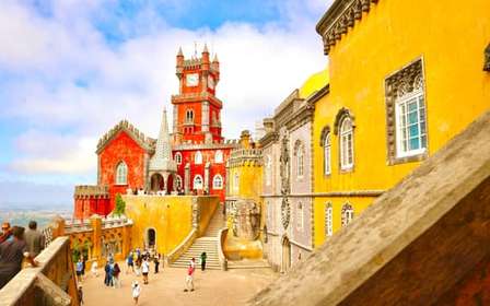 Lisbonne : Sintra, Palais de Pena, Cabo da Roca et Cascais - Excursion d'une journée