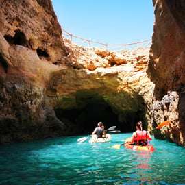 Aventures en Algarve depuis Lisbonne + Tour en bateau de la grotte de Benagil !