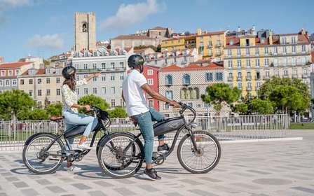 Lisbonne : visite des collines, de l'Alfama et de la Mouraria en vélo électrique