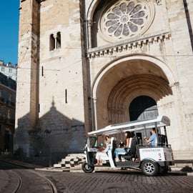 Lisbonne : Visite privée de la ville en Eco Tuk Tuk
