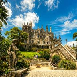 Excursion à Sintra, Pena, Regaleira, Boca do Inferno et Cascais