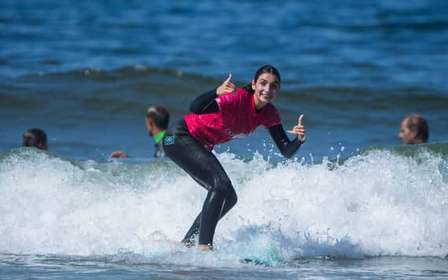Cours de surf à Caparica