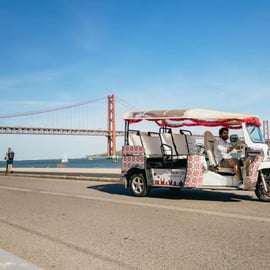 Visite touristique de Lisbonne en Tuk Tuk (3 heures)
