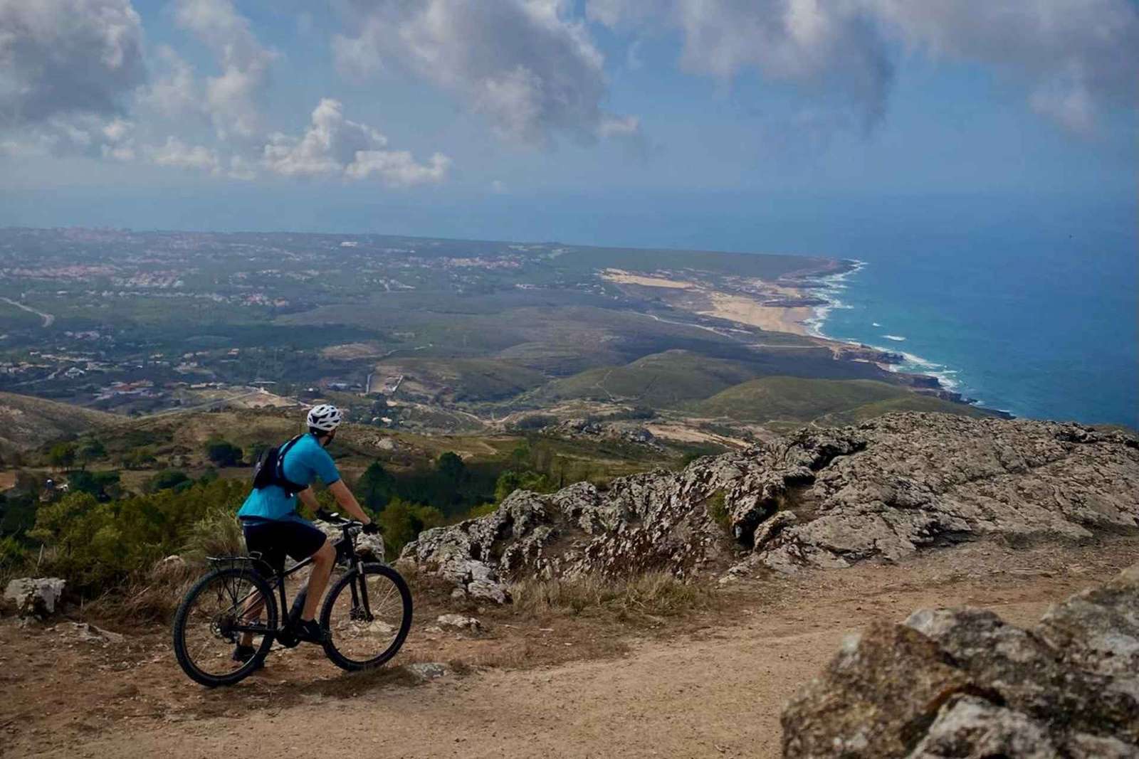 De Cascais: visite guidée en vélo électrique de Sintra et plage de Guincho