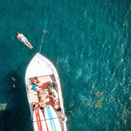 Sesimbra : sortie en bateau, paddle et snorkeling