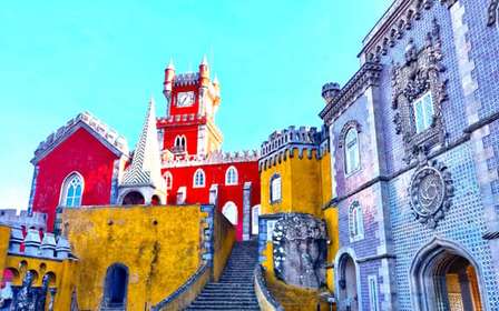 Lisbonne : visite d'une demi-journée à Sintra avec le palais de Pena et Regaleira