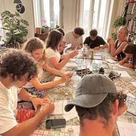 Lisbonne : Atelier de création de carreaux de faïence Azulejos