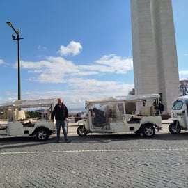 Lisbonne : visite touristique de 3 heures en tuk-tuk