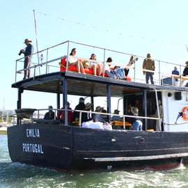 Les secrets de la côte de Cascais : croisière de 90 minutes avec boissons gratuites
