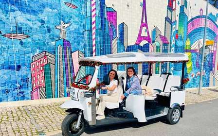 Lisbonne : Visite touristique de la vieille ville en tuk-tuk