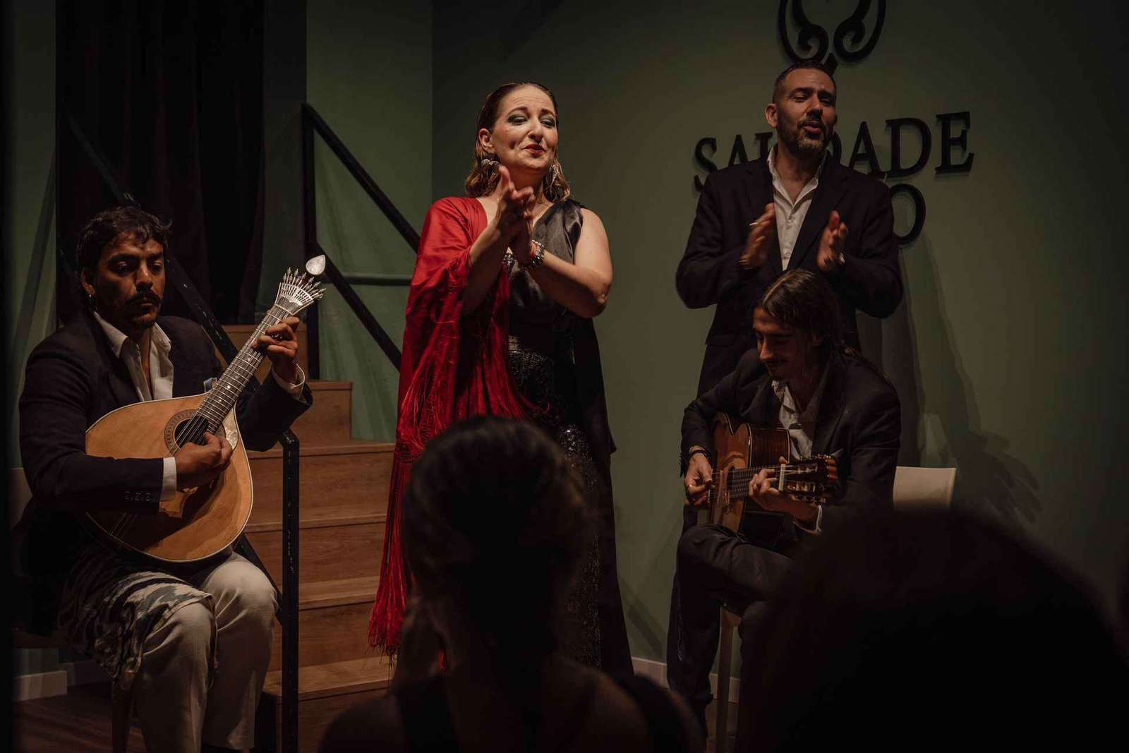 Lisbonne : Spectacle de fado avec du vin Quinta do Gradil dans le quartier Baixa-Chiado