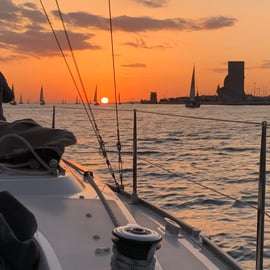 Lisbonne : Croisière au coucher du soleil