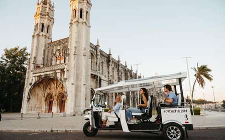 Lisbonne : Visite privée de la ville en Eco Tuk Tuk