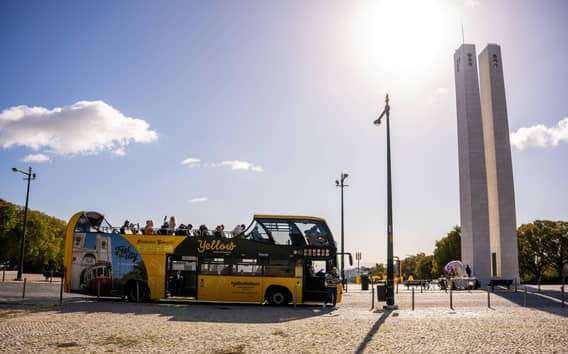 Lisbonne : 1 ou 2 jours de visite en bus à arrêts multiples