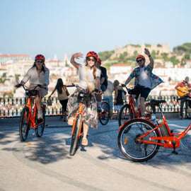 Lisbonne : visite guidée en vélo ou en vélo électrique avec points de vue