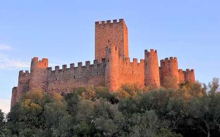 Depuis Lisbonne : Route des Templiers - Almourol, Tomar et le couvent du Christ