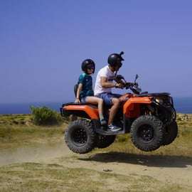 Depuis Lisbonne : Visite guidée en quad de la Costa da Caparica