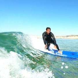 Expérience de surf à Lisbonne