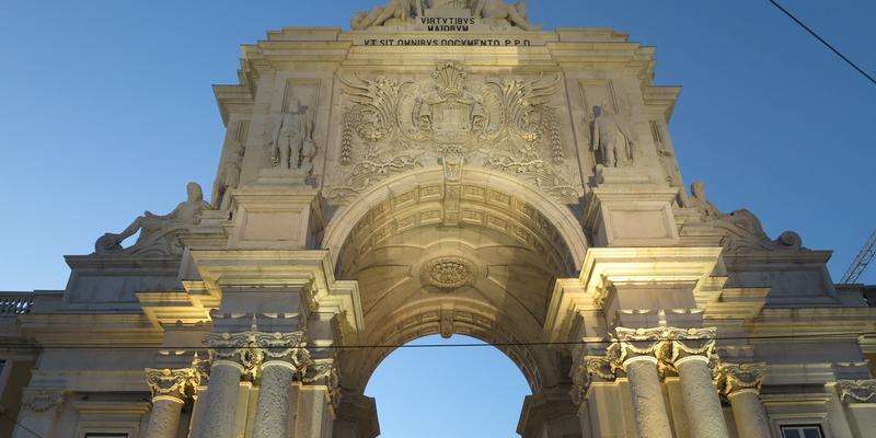 Arc de triomphe de la rue Augusta