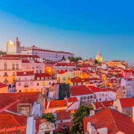Lisbonne : visite des 7 points de vue en tuk-tuk avec prise en charge et retour