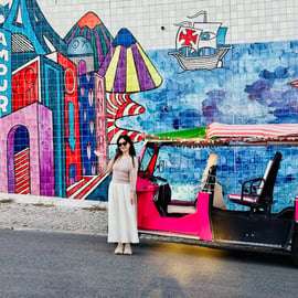 Lisbonne : visite guidée privée en tuk-tuk avec prise en charge à l'hôtel