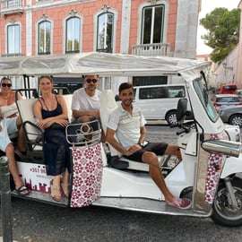 Visite touristique de Lisbonne en Tuk Tuk (3 heures)