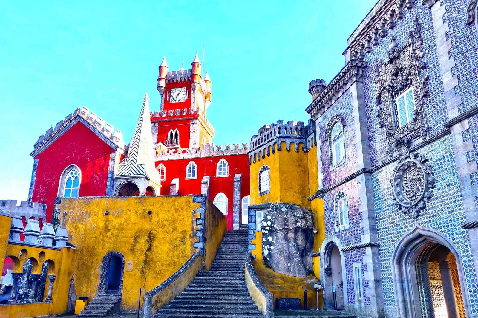 Lisbonne : visite d'une demi-journée à Sintra avec le palais de Pena et Regaleira