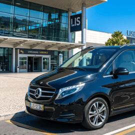 Lisbonne : transfert privatif entre l'aéroport LIS et le centre-ville