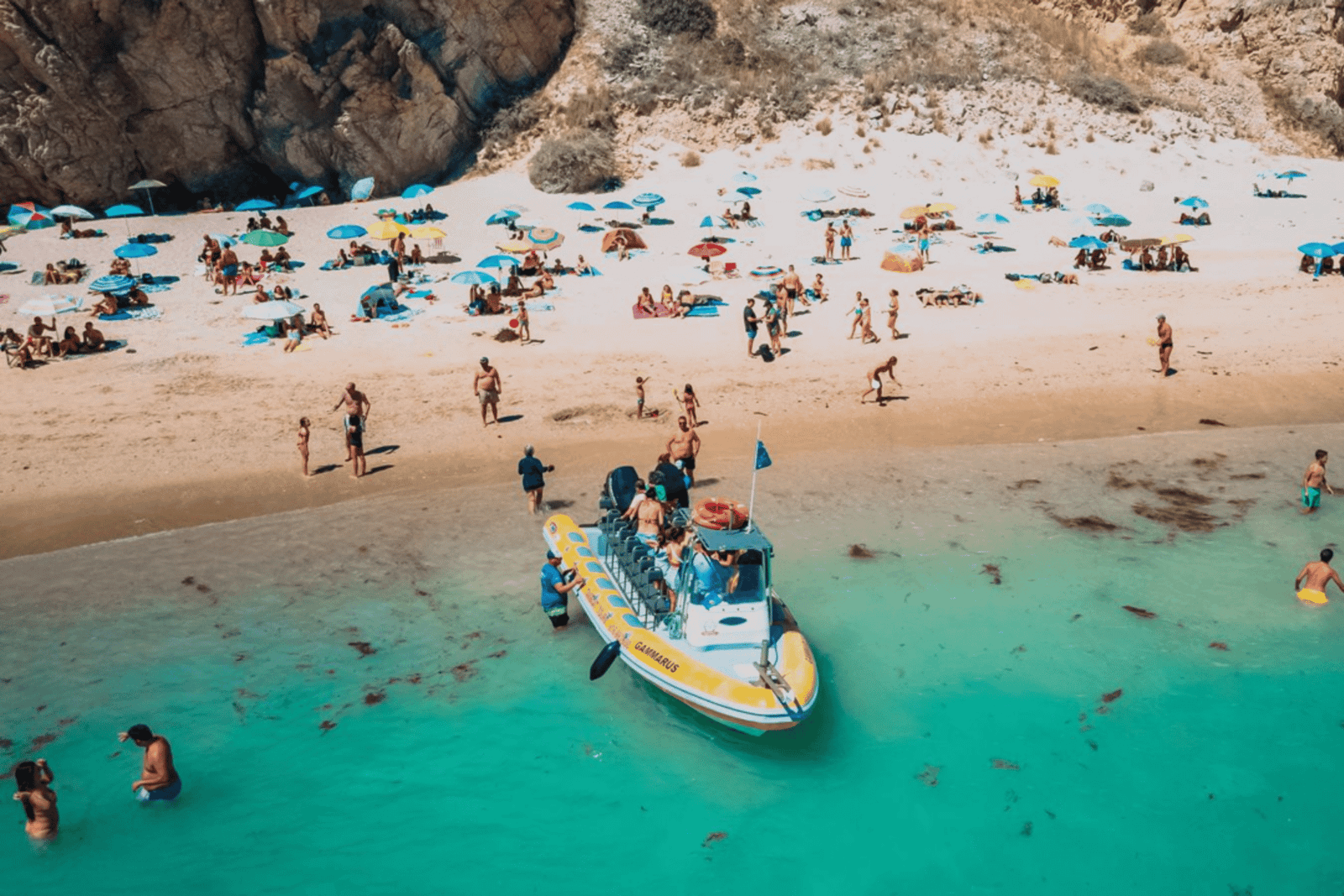Taxi Bateau Plage Ribeira do Cavalo
