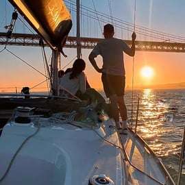 Lisbonne : Croisière au coucher du soleil
