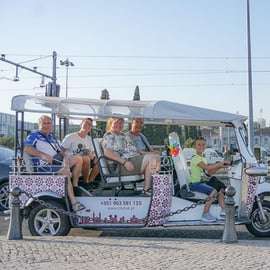Visite touristique de Lisbonne en Tuk Tuk (3 heures)