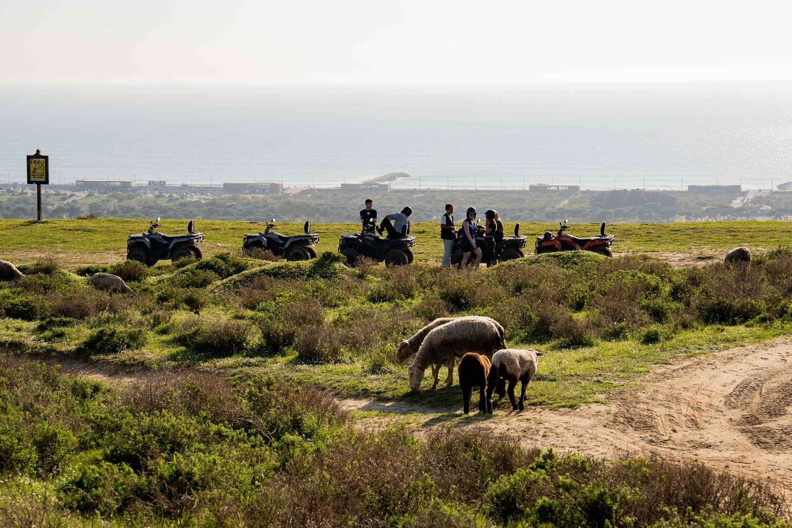 Depuis Lisbonne : Visite guidée en quad de la Costa da Caparica