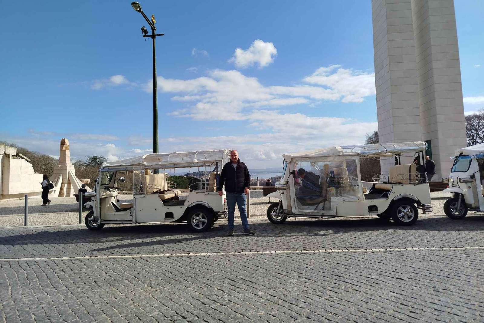 Lisbonne : visite touristique de 3 heures en tuk-tuk