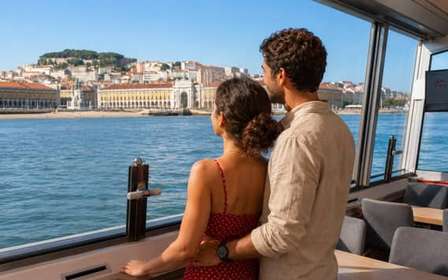 Lisbonne : Croisière sur le fleuve Tejo avec le bateau Cabrio