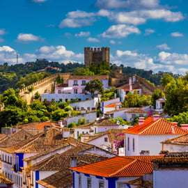Depuis Lisbonne : Excursion à Porto, Óbidos et Nazaré