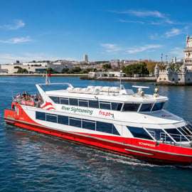 Lisbonne : Croisière sur le fleuve Tejo avec le bateau Cabrio