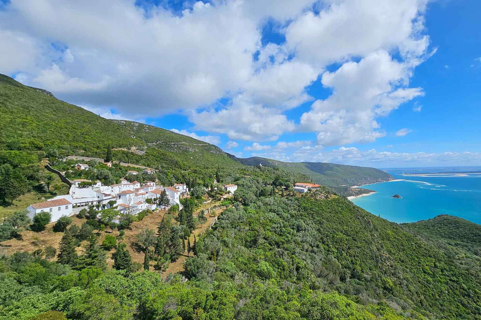 Lisbonne : Excursion d'une journée dans le parc naturel d'Arrábida et à Sesimbra