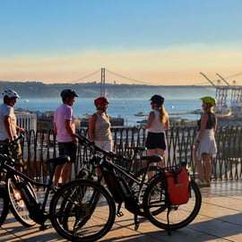 Lisbonne : visite guidée des sept collines en vélo électrique