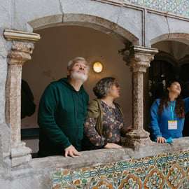 Depuis Lisbonne : Visite guidée de Sintra, Regaleira et du Palais de Pena