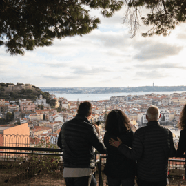 Lisbonne : visite guidée privée d'une demi-journée en tuk-tuk