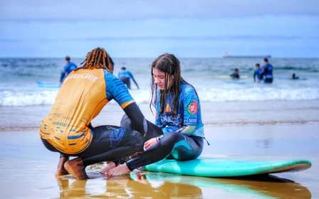 Lisbonne : Leçon de surf