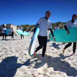 Expérience de surf à Lisbonne