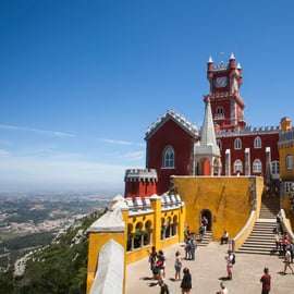 Au départ de Lisbonne : Visite d'une jounée privée à Sintra et Cascais