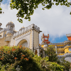 Depuis Lisbonne : Visite guidée de Sintra, Regaleira et du Palais de Pena