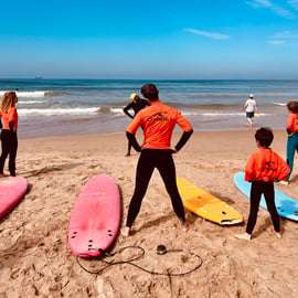 Leçon de surf exclusive à Caparica
