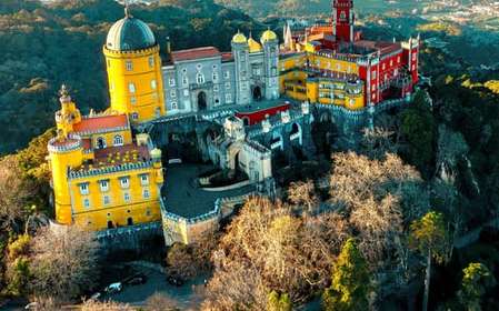 Lisbonne : Visite de Sintra, du Palais de Pena, de Cabo da Roca et de Cascais