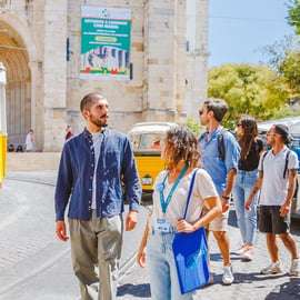 Visite à pied du meilleur de Lisbonne : Rossio, Chiado et Alfama