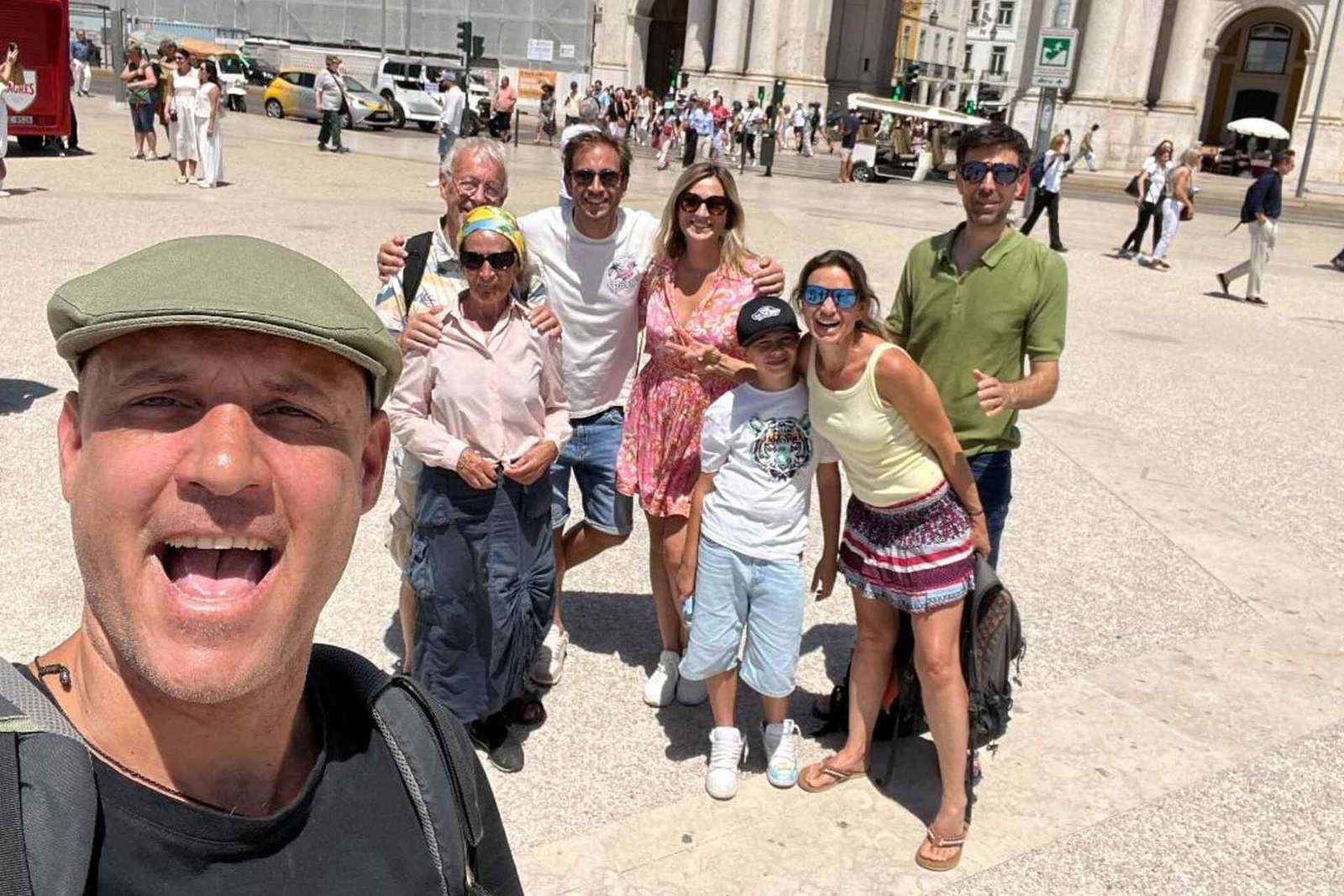 Visite du centre de Lisbonne. Petit groupe. Suivez le guide..